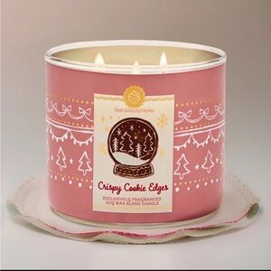 Bath & Body Works 3-Wick Candle- Crispy Cookie Edges (14.5 oz)